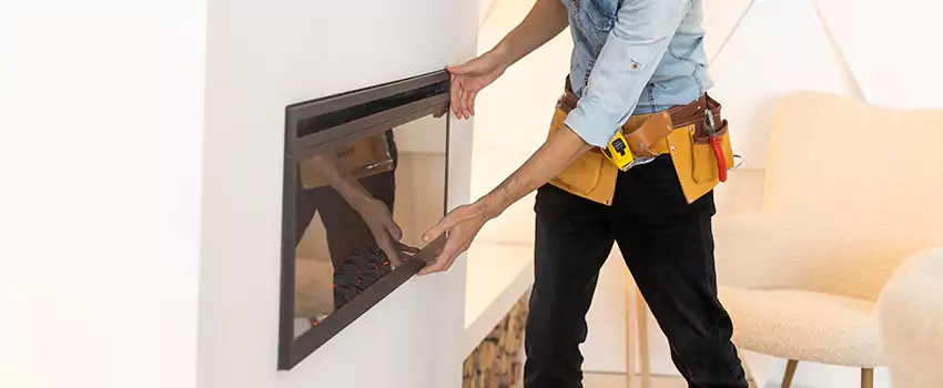 Metal Fireplace Installation in Slidell, Louisiana