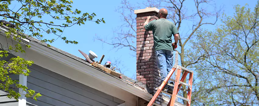 Vinyl and PVC Chimney Flashing Installation in Slidell, LA