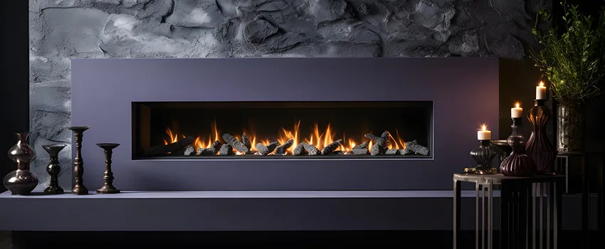Ember Bed for Ventless Gas Fireplace in Slidell, LA