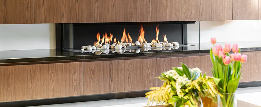Double-height Fireplace Design Refurbishment in Slidell, Louisiana