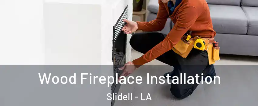  Wood Fireplace Installation Slidell - LA